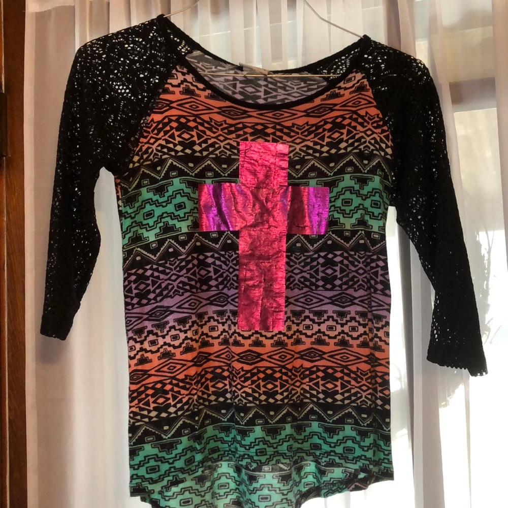 Day trip girls quarter sleeve